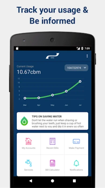 MWSC for Android - Simplify Utility Bill Management