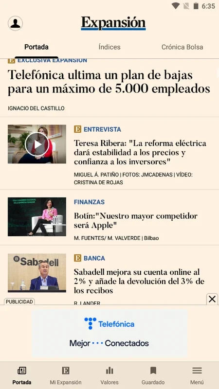 Expansión for Android: Stay Informed on Economy & Business