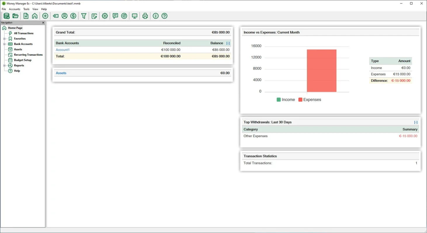 Money Manager Ex for Mac - Ideal for Comprehensive Financial Management