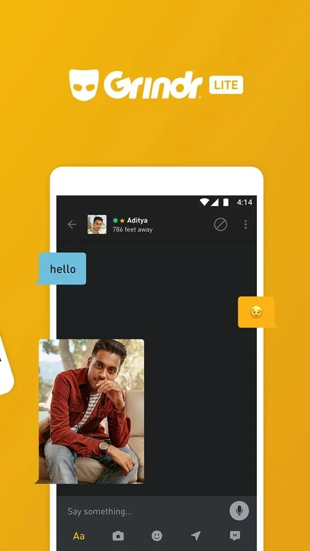 Grindr Lite for Android - No Downloading Needed! (Android)