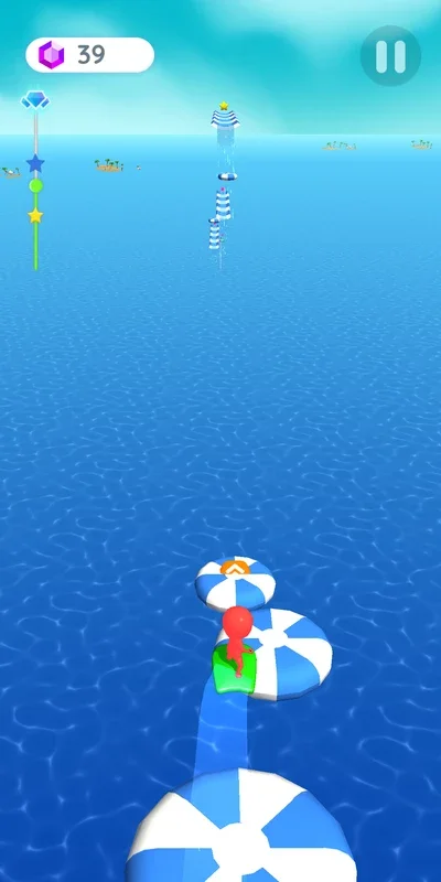 Water Race for Android - Slide with the Music