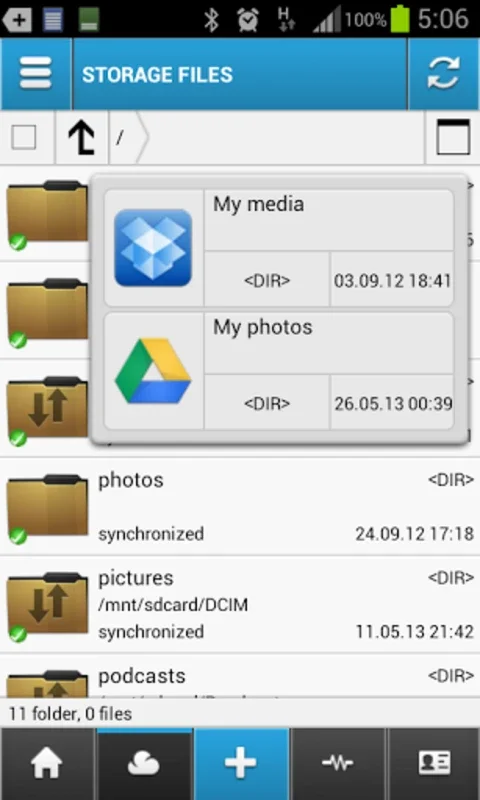 CloudCube for Android: Unify Your Online Storage Services