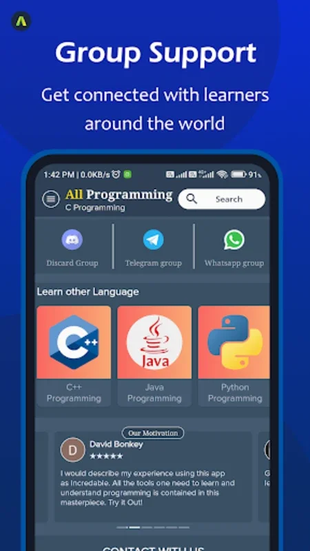 All Programming : C, C++, Java for Android - A Comprehensive Learning Tool