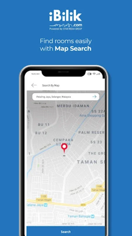 iBilik for Android - Find Short-Term Lodgings in Malaysia