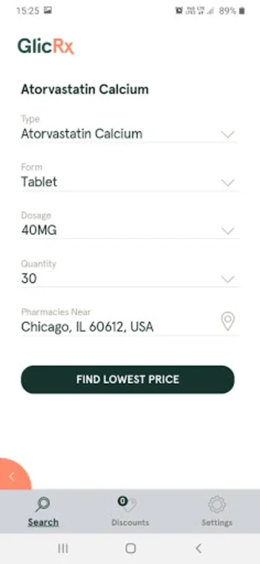 GlicRx for Android - Save on Prescriptions