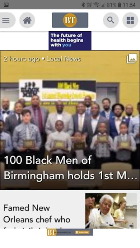 BHam Times for Android - Unveiling Birmingham's African-American News