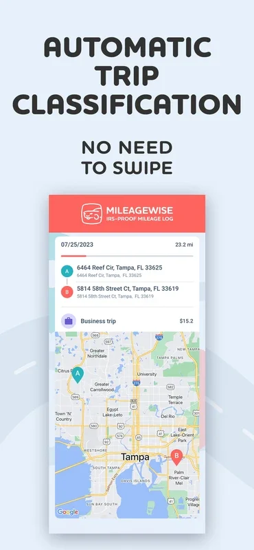 MileageWise for Android - Track Your Trips Effortlessly