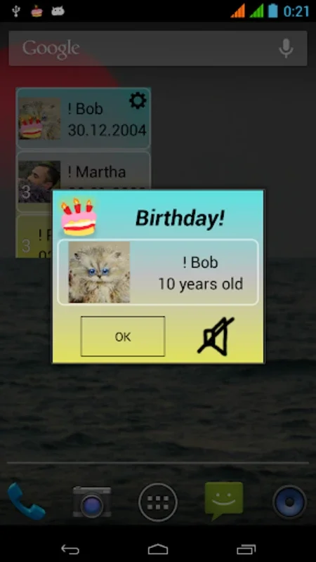 Birthday for Android - Effortless Birthday Reminders