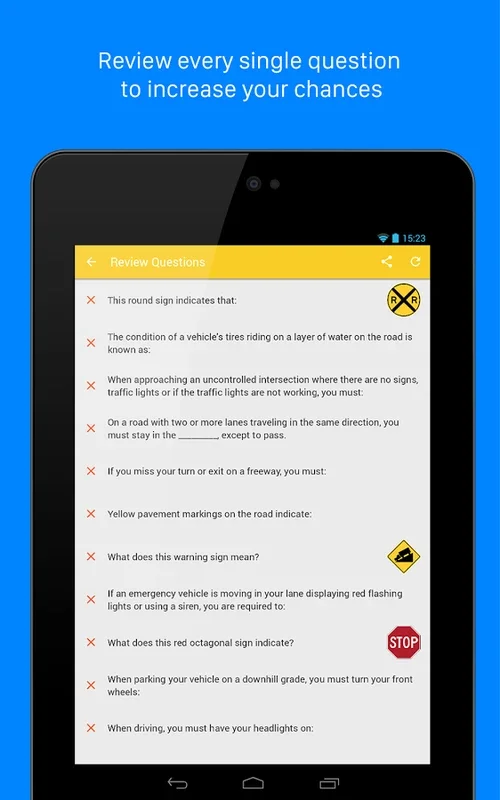 DMV Practice Test Genie 2023 for Android: Prepare for DMV Tests