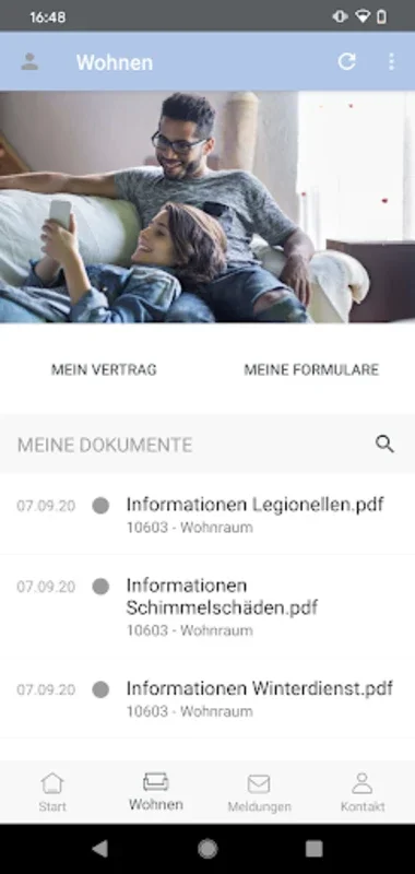 Für Mich for Android - Secure Account Management