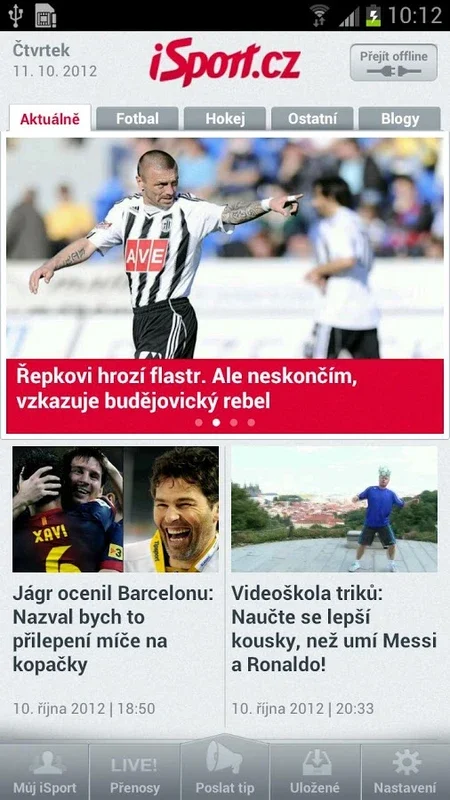 iSport.cz for Android - Stay Updated with Sports