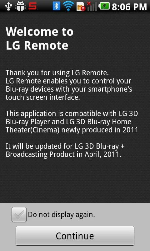 LG Remote for Android - Control Your Home Entertainment Easily