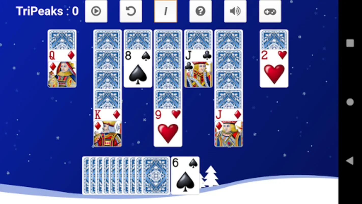 Tri-Peaks Solitaire for Android - No Ads, Engaging Patterns