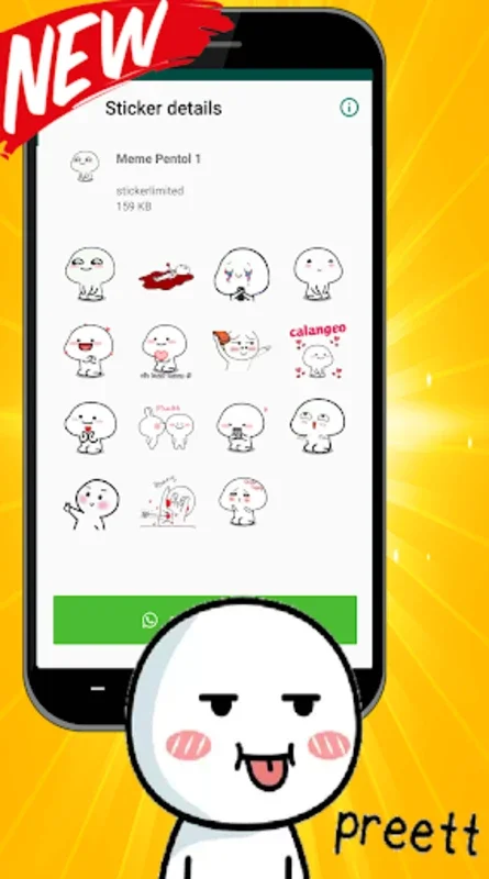 Pentol Stiker Gif WAStickerApp for Android: Enhance Chats