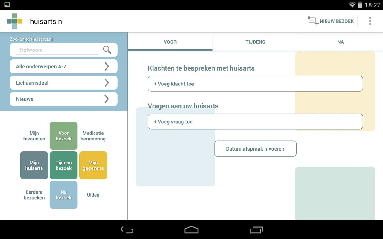 Thuisarts for Android: Empowering Health Management