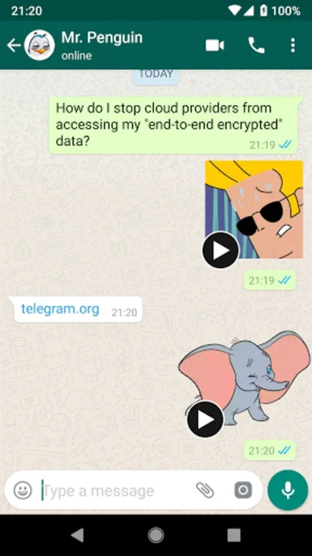 WASticker Cartoon Memes for Android - Fun Animated Stickers