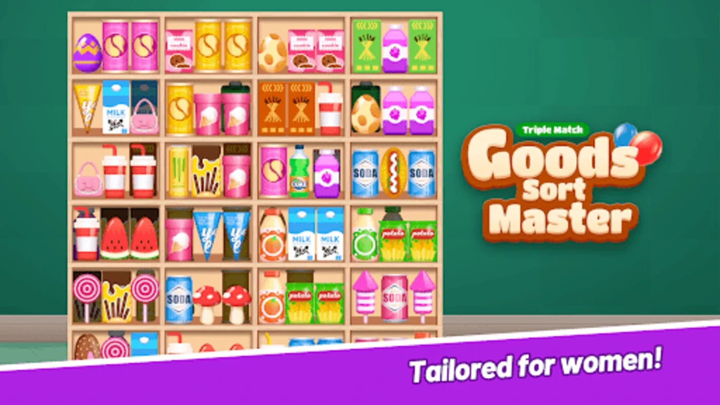 Goods Sort Master - Triple Match for Android - No Downloading Required