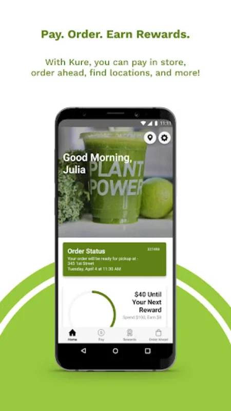 Kure for Android - Seamless Payments and Loyalty Rewards