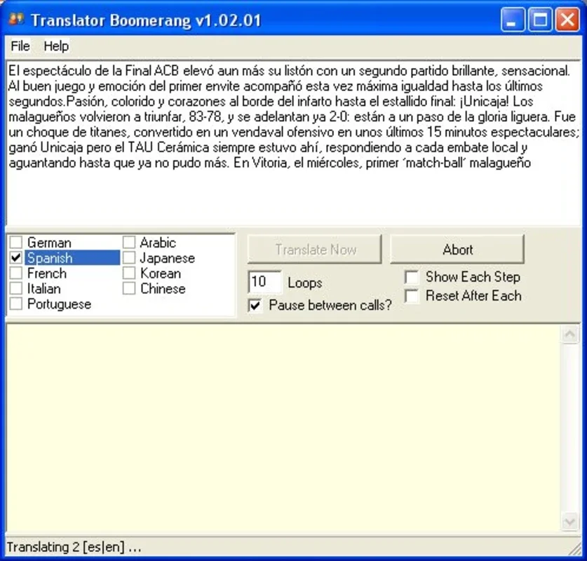 Google Translator Boomerang for Windows: Efficient Translation