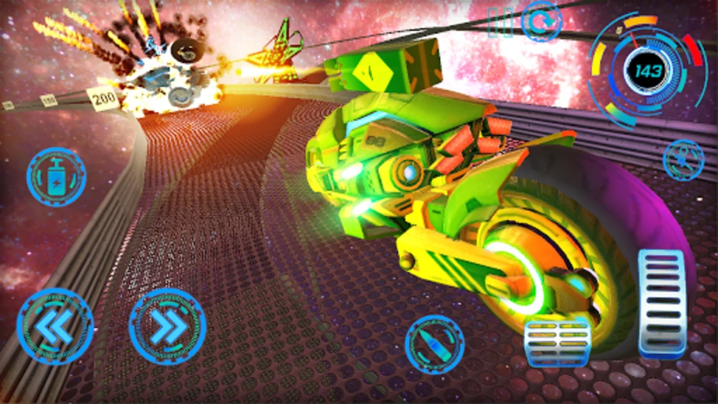 Space Bike Galaxy Race for Android - Immersive Racing Adventure