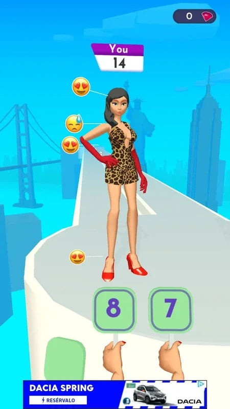 Fashion Battle on Android - Compete in Global Catwalks