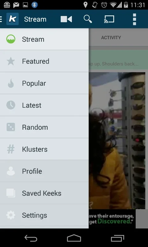 Keek for Android - Share and Discover Videos