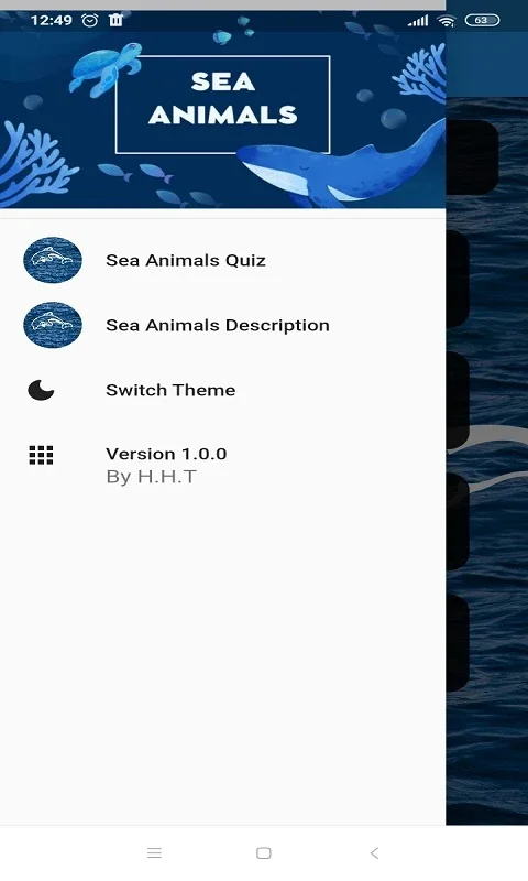 Sea Animals Quiz for Android - Engaging & Educational