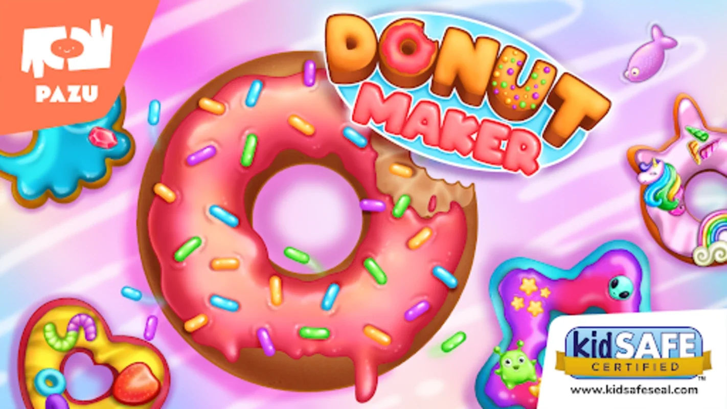 Donut Maker Cooking Games for Android - Fun Baking for Kids