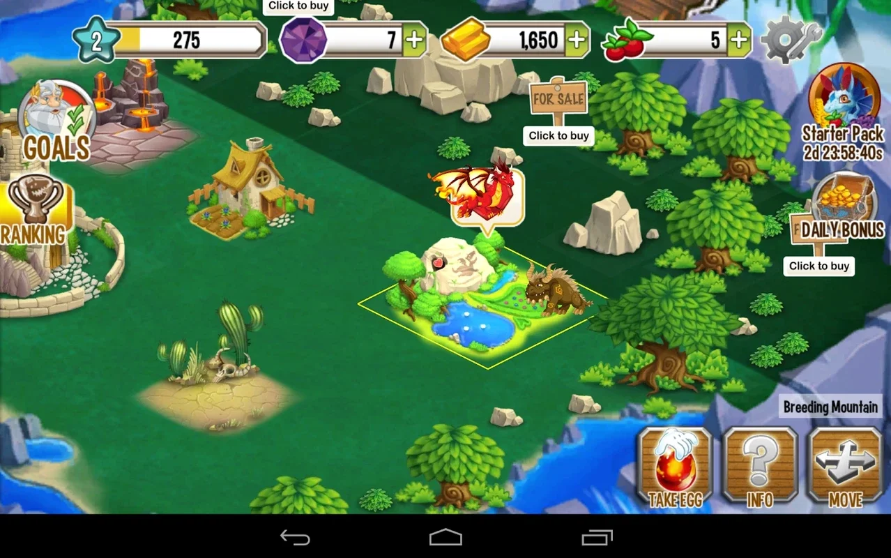 Dragon City Mobile for Android - Immerse in a Magical Dragon Realm