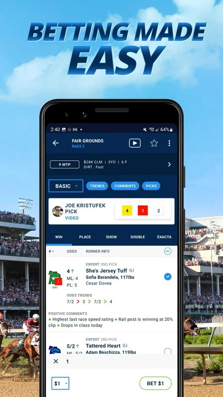 TwinSpires Horse Race Betting on Android: Legal and Feature - Rich