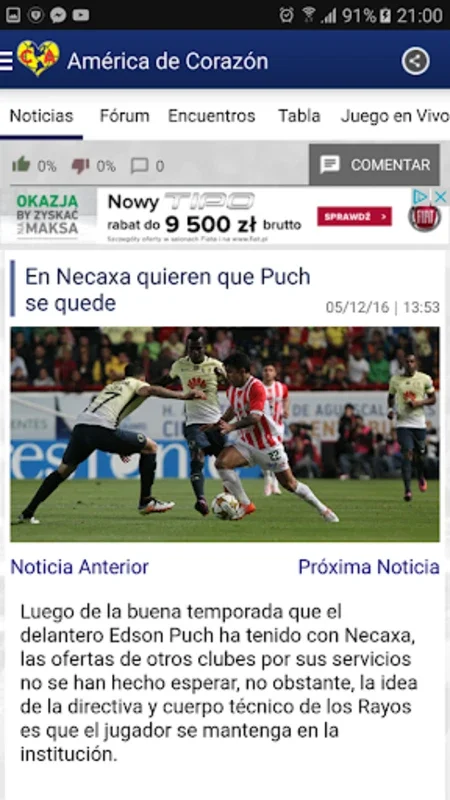 América de Corazón for Android - Stay Connected with Club América