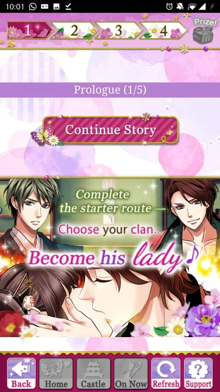 Samurai Love Ballad: PARTY for Android - Immersive Medieval Otome