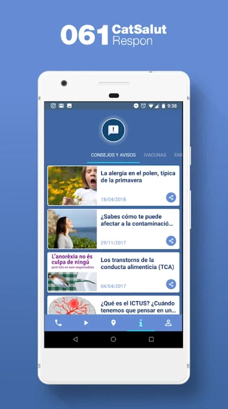 061 CatSalut Responde for Android - Simplify Healthcare Access