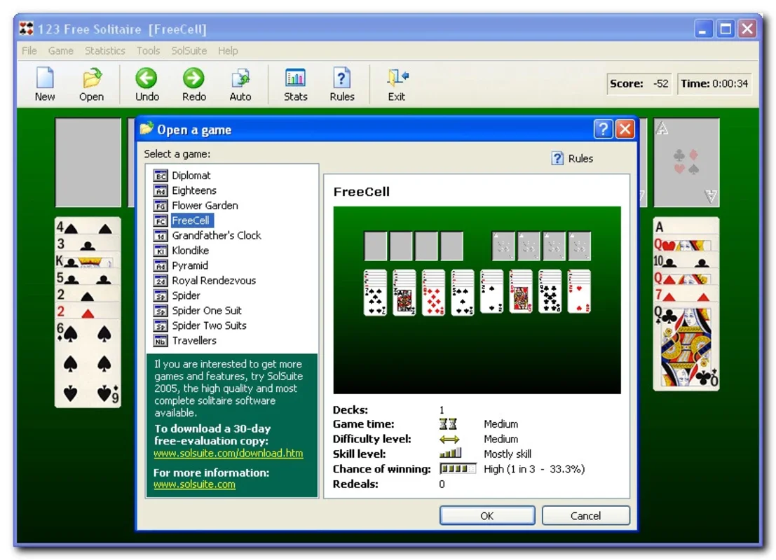 123 Free Solitaire for Windows - Play Solitaire Without Cost