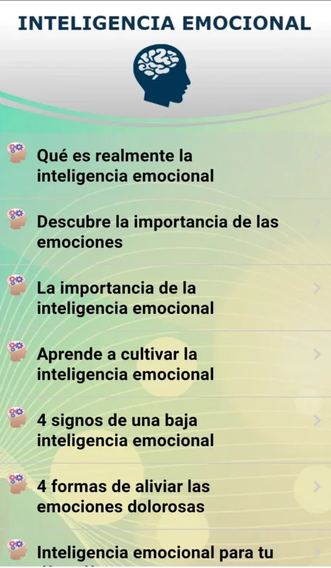 Inteligencia Emocional y Emociones for Android: Enhance Emotional Well-being