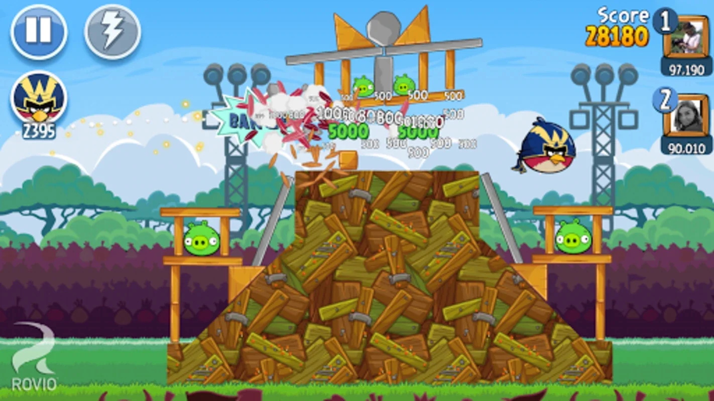 Angry Birds Friends for Android: Compete with Friends