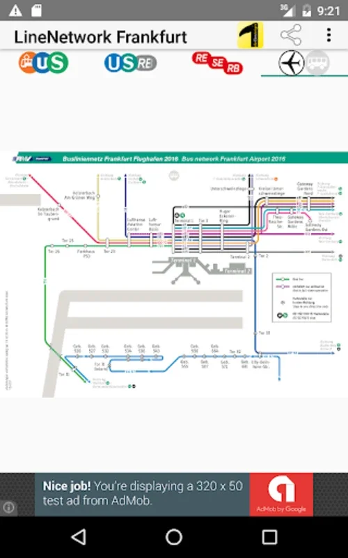 LineNetwork Frankfurt for Android - Seamless Transit Navigation