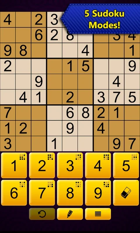 Sudoku Epic for Android: Diverse Puzzles Galore