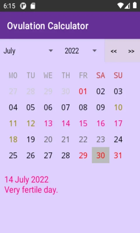 Ovulation Calculator for Android: Track Your Fertility