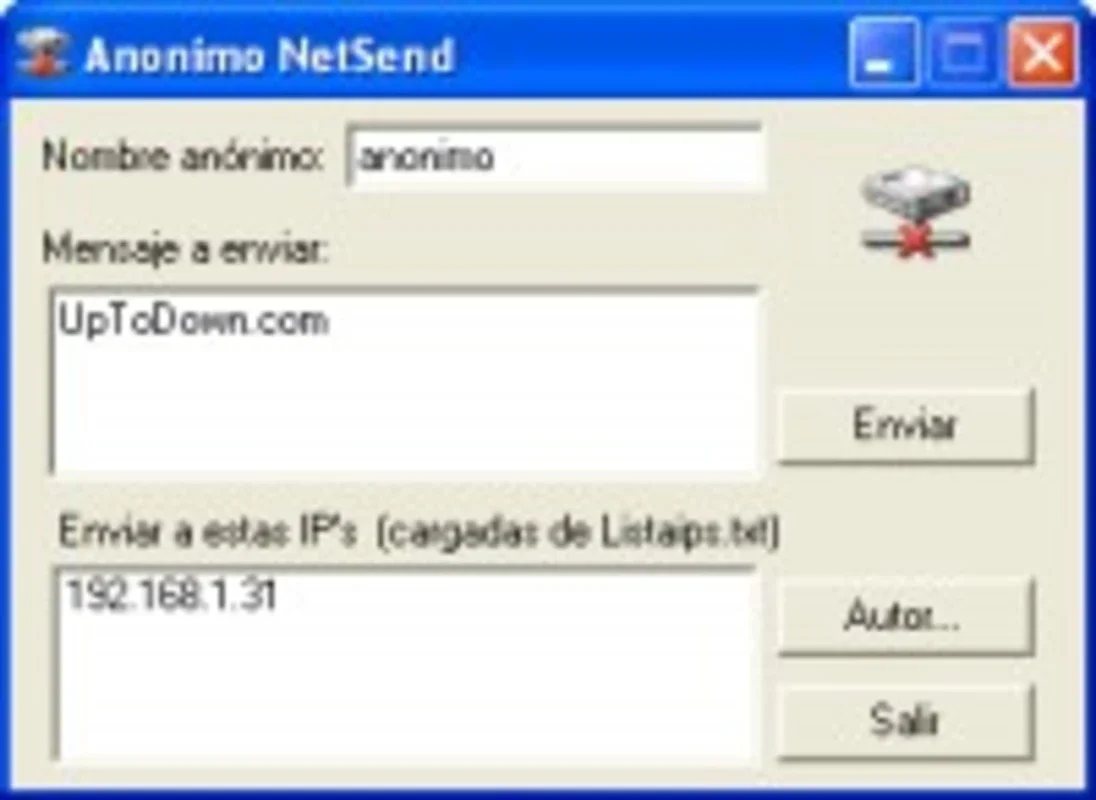 Anetsend for Windows: Simplify File Sending