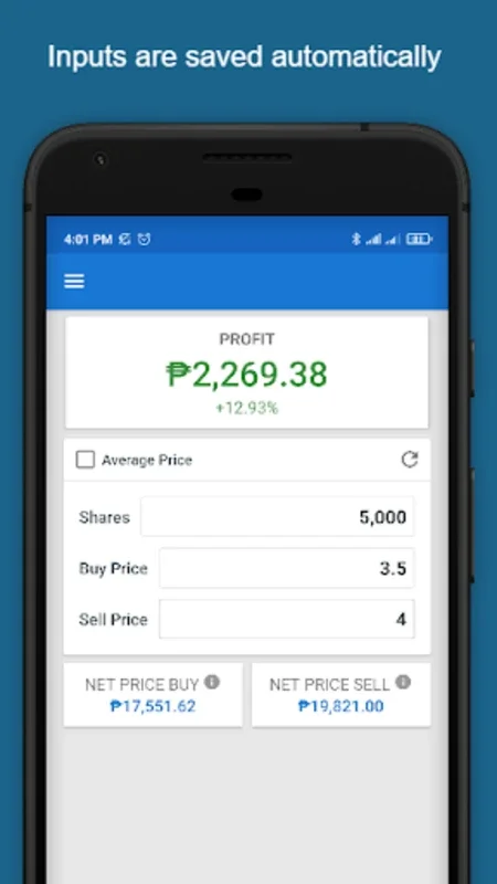 COL Financial Calculator – Buy for Android: Optimize Stock Trades