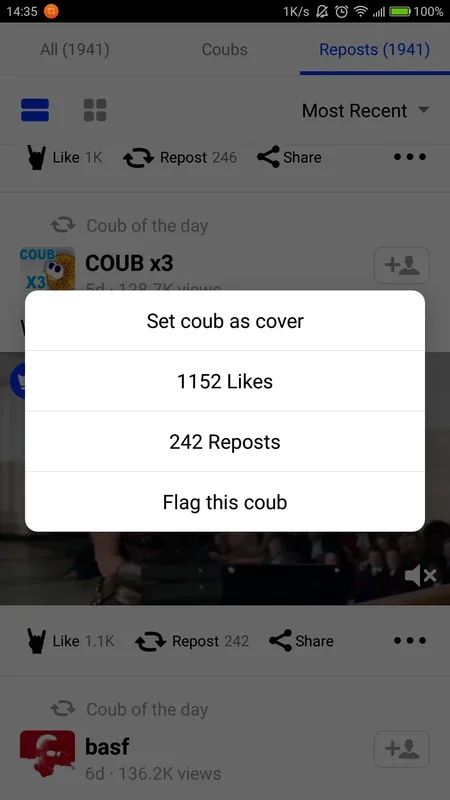 Coub for Android - Share Short Videos with the World