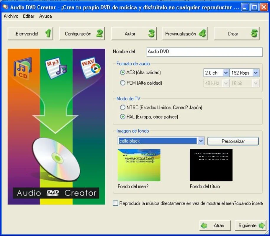 Audio DVD Creator for Windows - Create High-Quality Audio DVDs