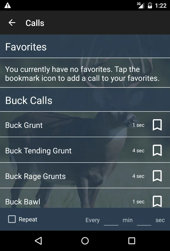 Whitetail Deer Calls for Android - No Download Needed, Just Use