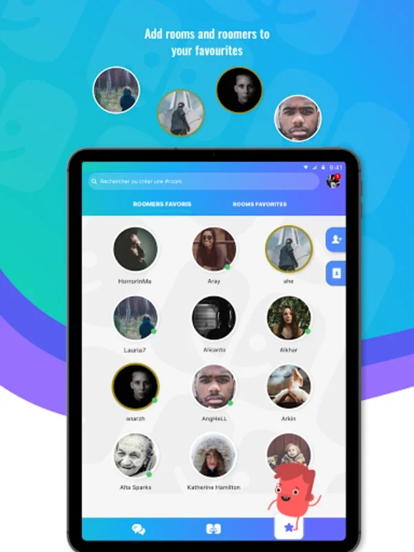 Roomco: chat rooms, date, fun for Android - Connect Globally