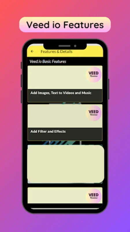 Veed Video Editor Advice for Android - Download the APK from AppHuts