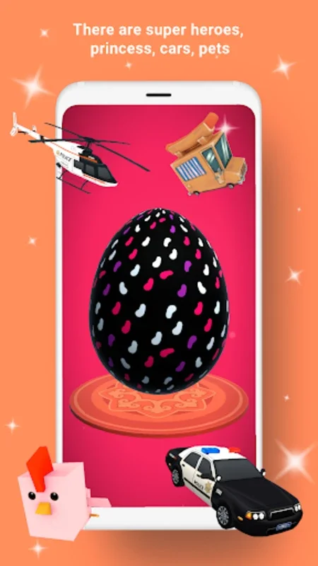 Egg Toys for Android - Endless Surprise Toy Discovery