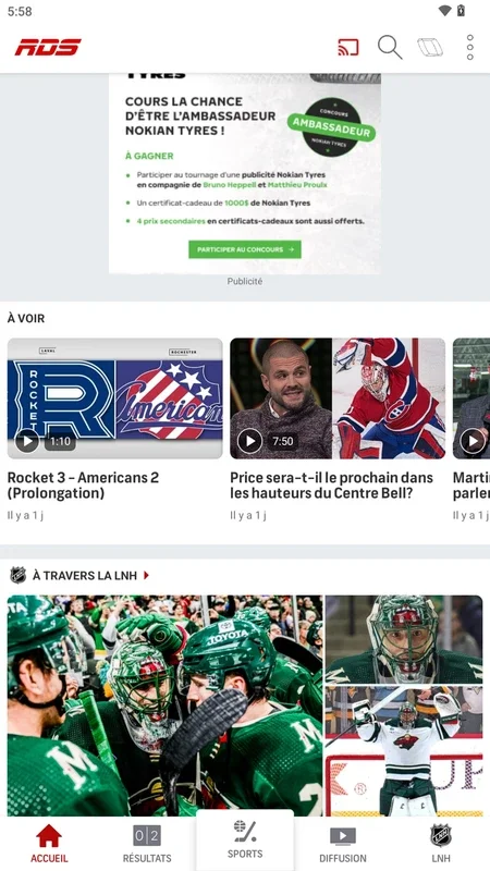 RDS GO for Android - Stay Updated with Sports News