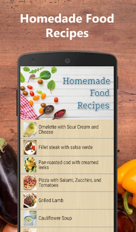 Recetas Comida Casera for Android - No Downloading Needed