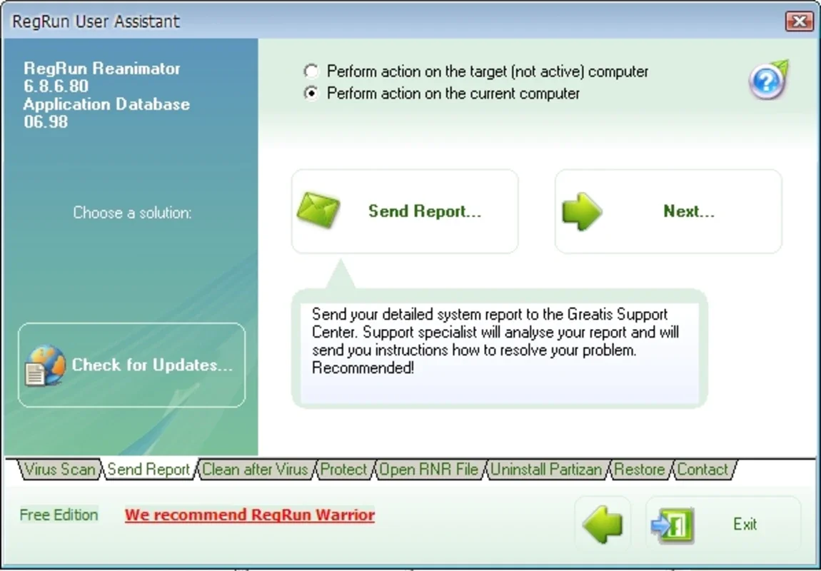 RegRun Reanimator for Windows - Effective Malware Protection